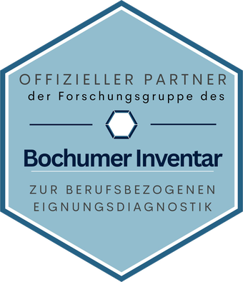 Siegel: Offizieller Partner der Forschungsgruppe des Bochumer Inventar zur berufsbezogenen Eignungsdiagnostik